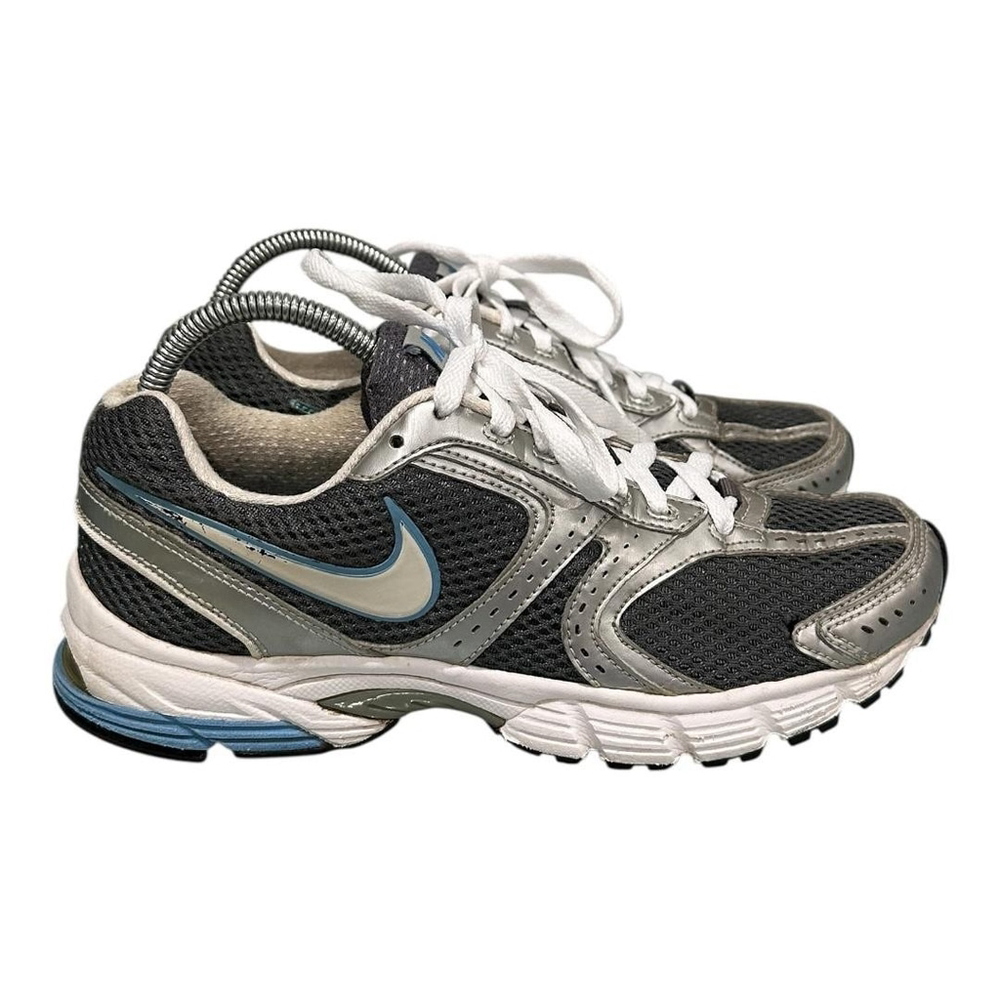 Nike Air Skyraider 2 Shoes Womens 9 Gray Running Athletic Sneakers 386514-011